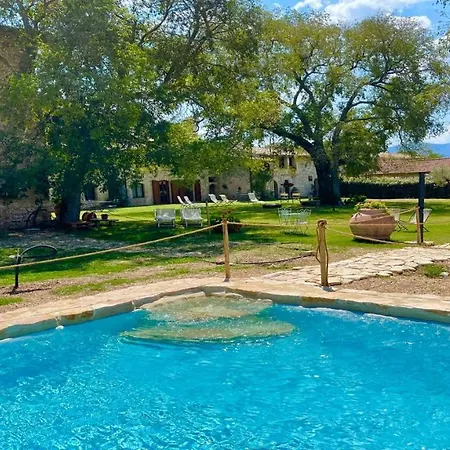 Exclusive Pool-open Year-spoleto Biofarm-slps 8-village Shops, Bar1 Km 5 Bauernhof *