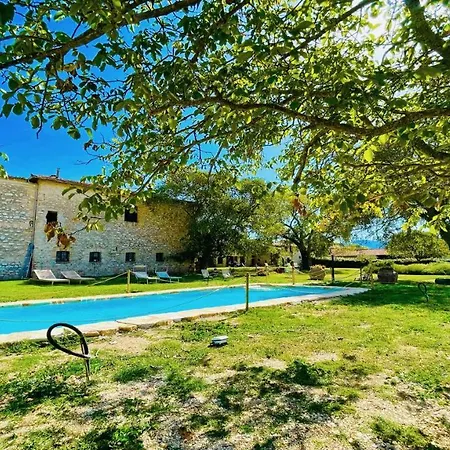 Bauernhof Exclusive Pool-open Year-spoleto Biofarm-slps 8-village Shops, Bar1 Km 5 Poreta