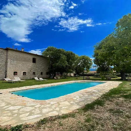 Exclusive Pool-open Year-spoleto Biofarm-slps 8-village Shops, Bar1 Km 5 Bauernhof Poreta